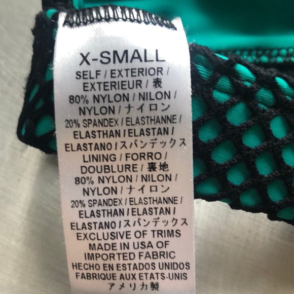 Mara Hoffman Mesh Triangle Bikini Top - Picture 4 of 5